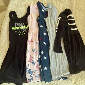Set of 5 H&M Girls Dresses
